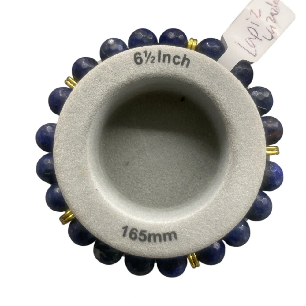 Lapis lazuli gemstone bracelet - Picture 3 of 5